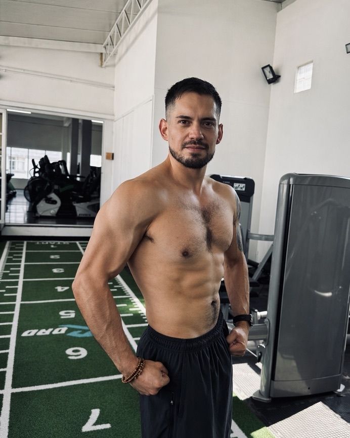 Fran Ling en el gimnasio